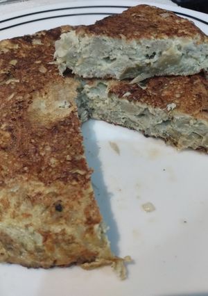 Una foto de Tortilla de alcauciles/alcachofas