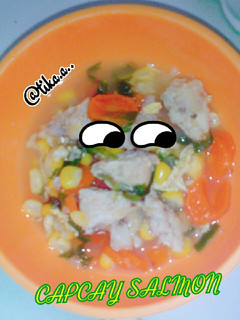 Foto resep Capcay Salmon🐟 Kuah Bening (MPASI 14 M)