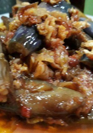 Foto resep Terong balado telur orak arik