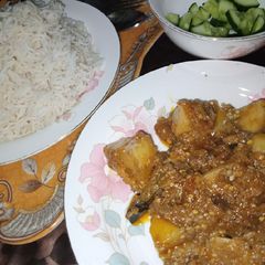 A picture of Sour potato brinjal.