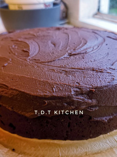 Foto resep Fudgy Chocolate Avocado Cake (sugar free)