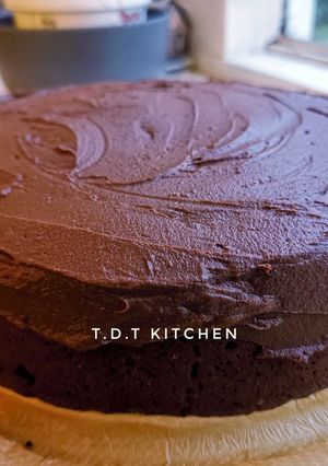 Foto resep Fudgy Chocolate Avocado Cake (sugar free)