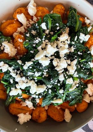 Una foto de Gnocchi en Air Fryer
