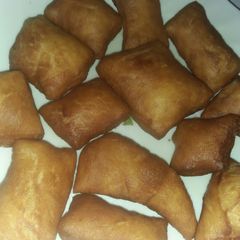 A picture of Cake mandazi for breakfast.