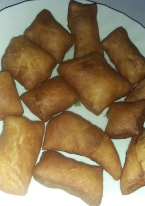 A picture of Cake mandazi for breakfast.