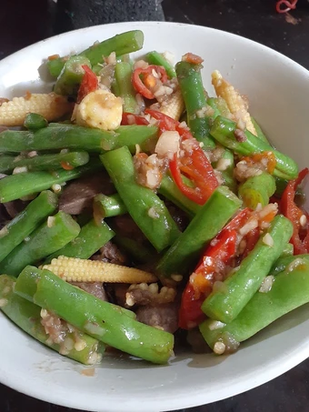 Cara Gampang Membikin Resep Oseng buncis jagung muda yang Menggugah Selera Anti Ribet, Sempurna