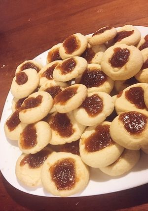 Una foto de Pepas de membrillo