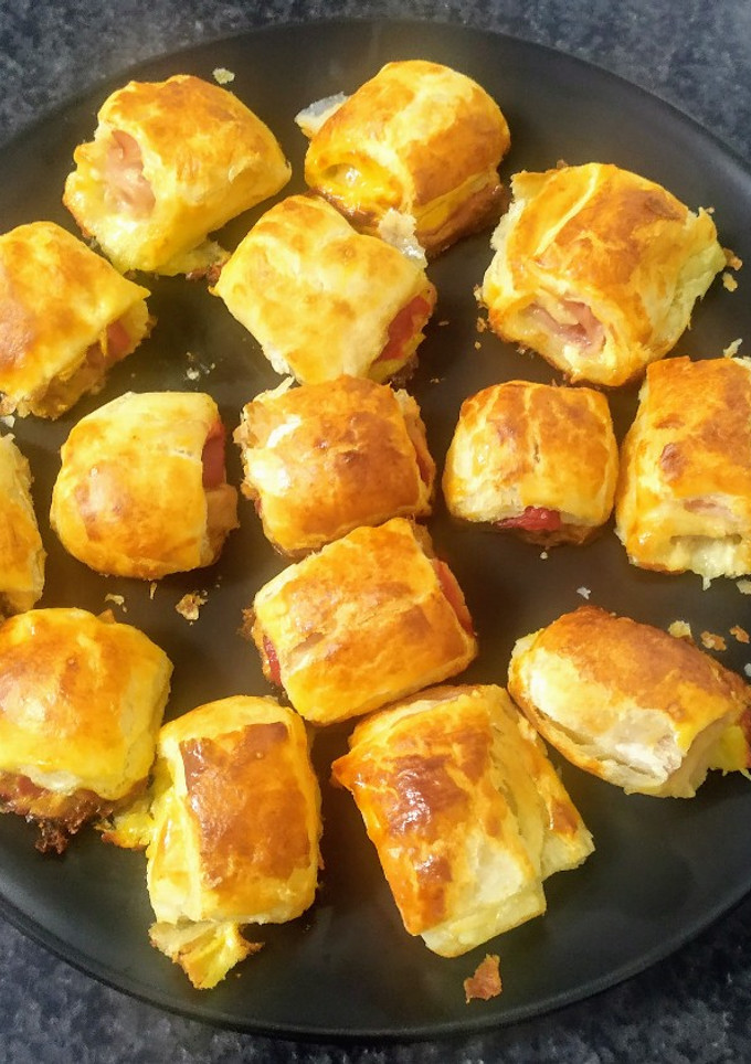 Una foto de Preñaditos caseros