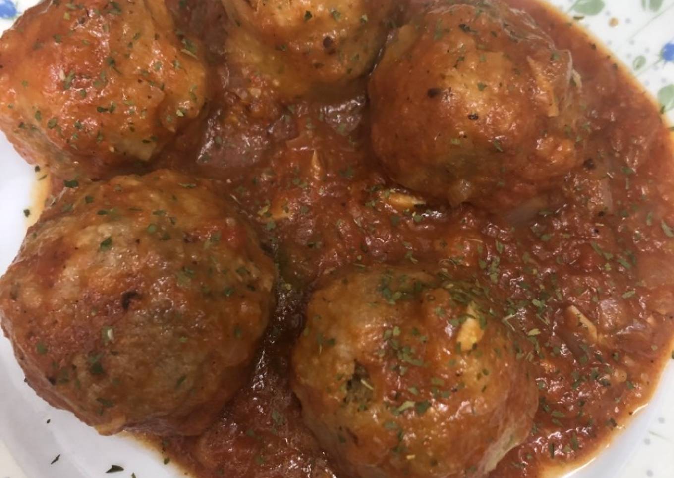 355. Albóndigas de soja texturizada (vegetariana)