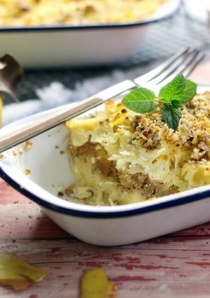 Birsalmás túrós tésztafelfújt recept fotója