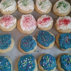 A picture of Soft Sugar cookies.