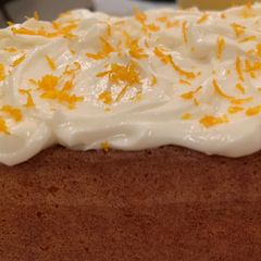 A picture of Orange cake.