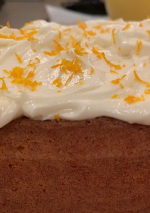 A picture of Orange cake.