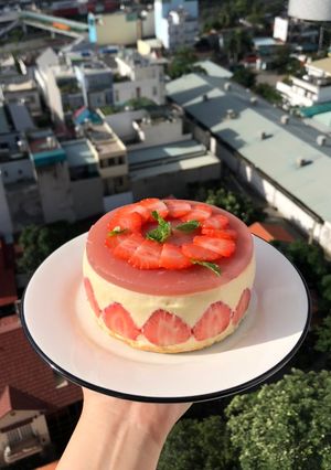 Hình của món Fraisier.