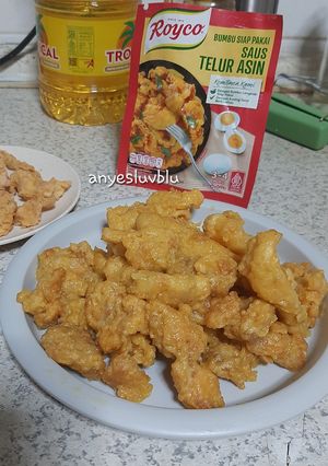 Foto resep 362. Squid and Chicken Salted Egg