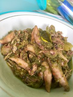 Foto resep Cumi Asin Sambal ijo
