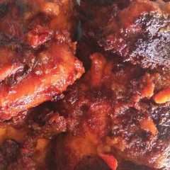 A picture of Ayam panggang teflon.