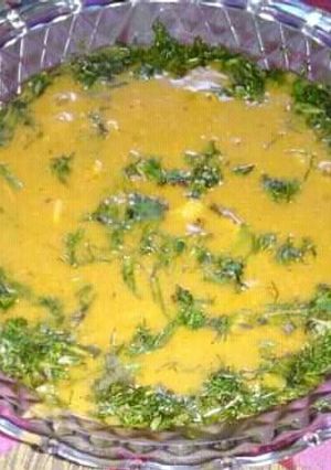 কচুর মুকি ডাল রেসিপির প্রধান ছবি