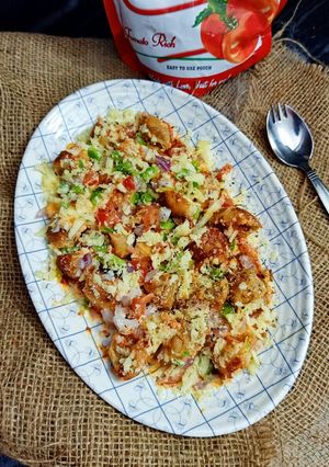 A picture of Cheese veggies Baatis.