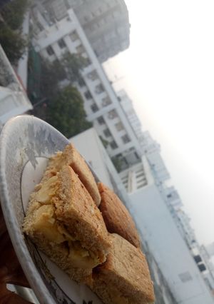 A picture of Protien sandwich.