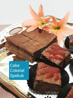 Foto resep Cake Cokelat Spekuk