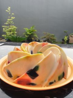 Foto resep Puding Mozaik