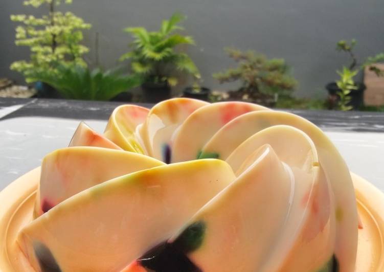 Bagaimana Membuat Puding Mozaik, Enak Banget