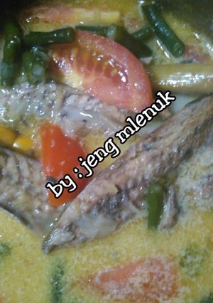 Foto resep Ikan salem bumbu kuah santan