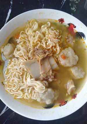 Foto resep Mie campur sari