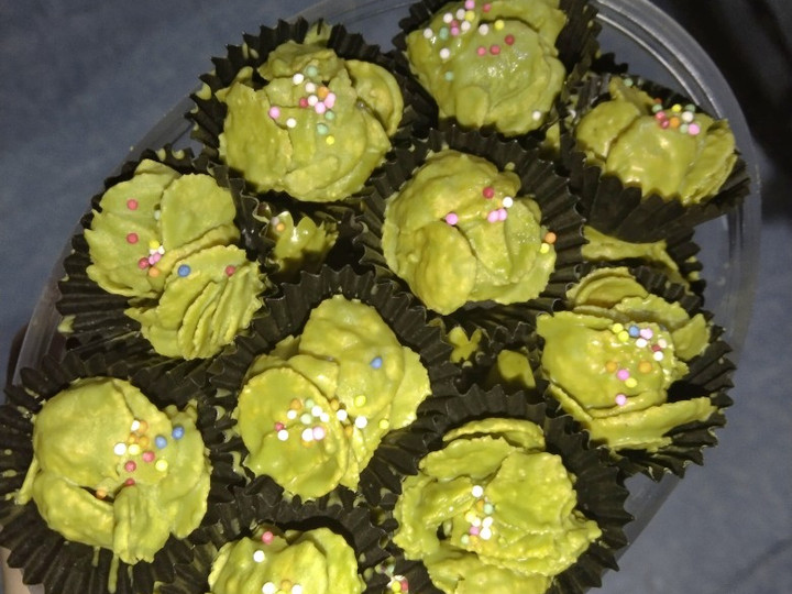 Yuk intip, Bagaimana cara buat Cornflakes Coklat Greentea Maknyusss yang sedap
