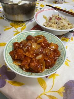 簡易搶手糖醋醬比例-里肌肉、雞肉 的食譜成品照片