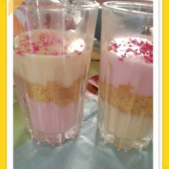 A picture of Sweet 💕 Glass of Custard.