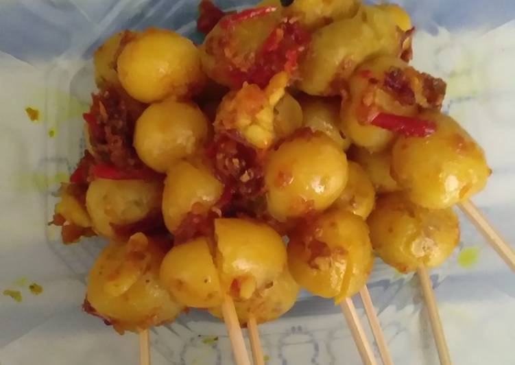 Sate Kentang Sederhana