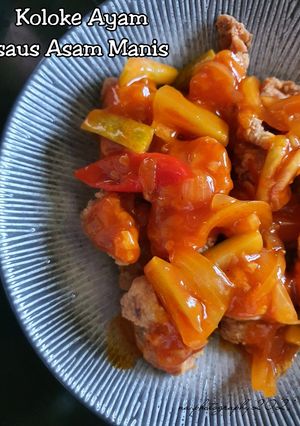 Foto resep Koloke Ayam saus Asam Manis