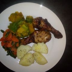 A picture of Grilled chicken.