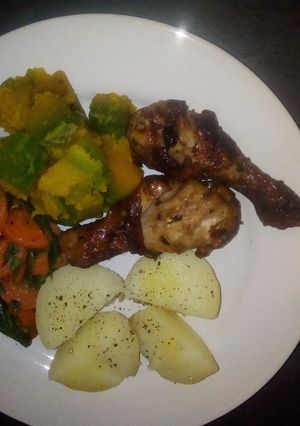 A picture of Grilled chicken.