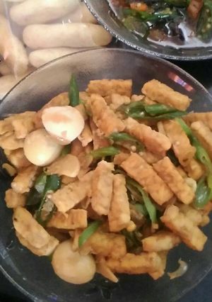 Foto resep Oseng tempe telur puyuh 🐣