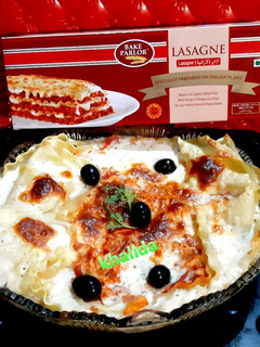 A picture of Lasagna.