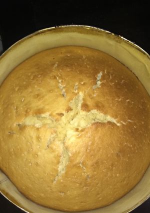 Una foto de Torta de aceite muy fácil medidas con taza