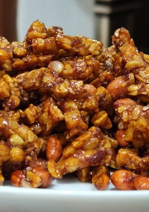 Foto resep Tempe Kacang manis