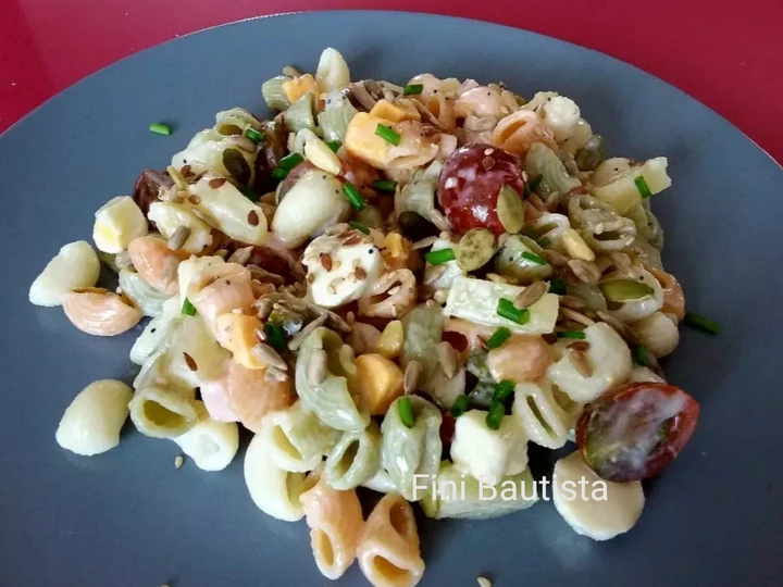 Cómo Preparar Ensalada de pasta con salsa de yogur  que Delicioso