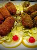 Croquetas veganas de Lombarda y manzana o Espinacas y Dátiles