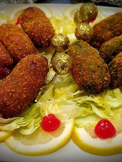 Una foto de Croquetas veganas de Lombarda y manzana o Espinacas y Dátiles