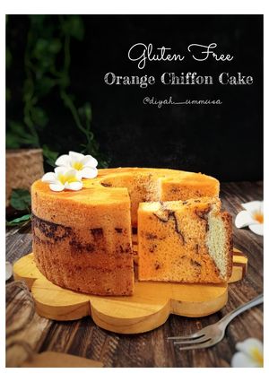 Foto resep Orange Chiffon Cake Gluten-free