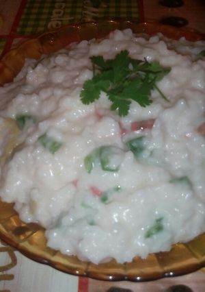 صورة لوصفة ارز بالجبن