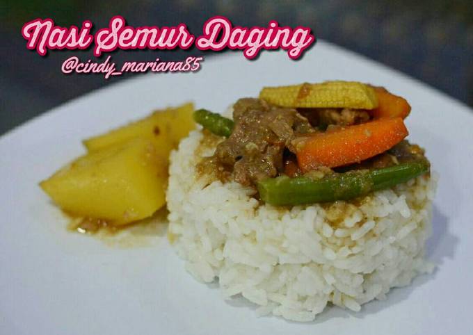 Nasi Semur Daging #PR_AnekaSemur