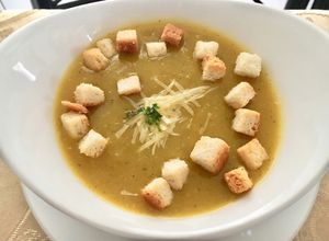 Una foto de Sopa de verduras