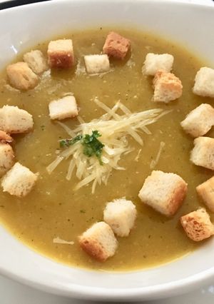 Una foto de Sopa de verduras