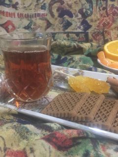 عکسی از دستور چای دارچین و پوست پرتقال