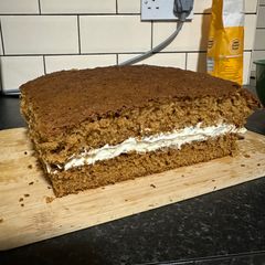 A picture of Carrot cake 🥕🍰.